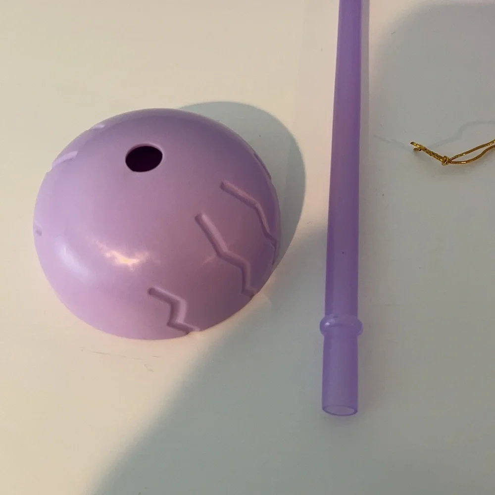 Pink Sky Cactus Straw Cup with Straw